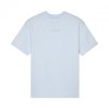 T-SHIRT DAMSKI FOX WORDMARK OS PALE BLUE XS